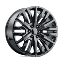 22X9 Performance Replicas PR198 Gloss Black 6X139.7 6X5.5 ET28 Wheel Rim-2