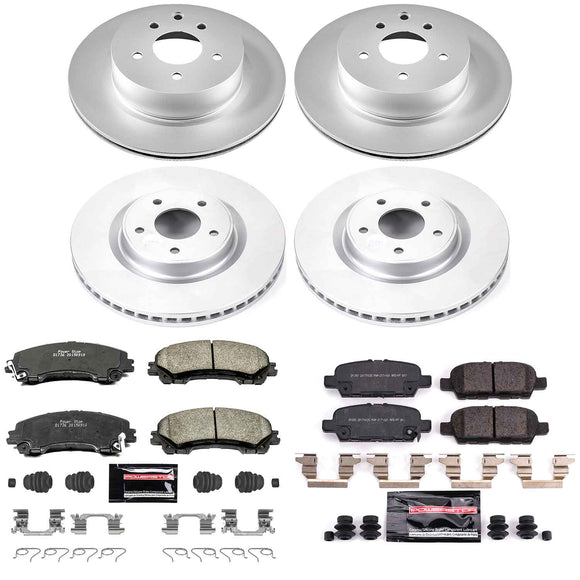 Z23 Daily Driver Premium Carbon-Fiber Ceramic Brake Pad and Fully Coated Rotor K