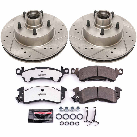 PowerStop Z26 Street Performance Ceramic Brake Pad and Drilled & Slotted Rotor K