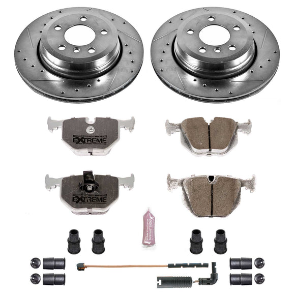 PowerStop Z26 Street Performance Ceramic Brake Pad and Drilled & Slotted Rotor K