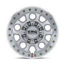 17x9 KMC KM241 E25 Beadlock Machined 8x165.1 ET-38 CB125.1 Wheel Rim