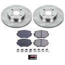 PowerStop OE Stock Replacement Low-Dust Ceramic Brake Pad and Rotor Kit