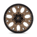 20x9 Fuel Off-Road D826 Traction Matte Bronze with Black Ring 6x139.7 ET1 Wheel