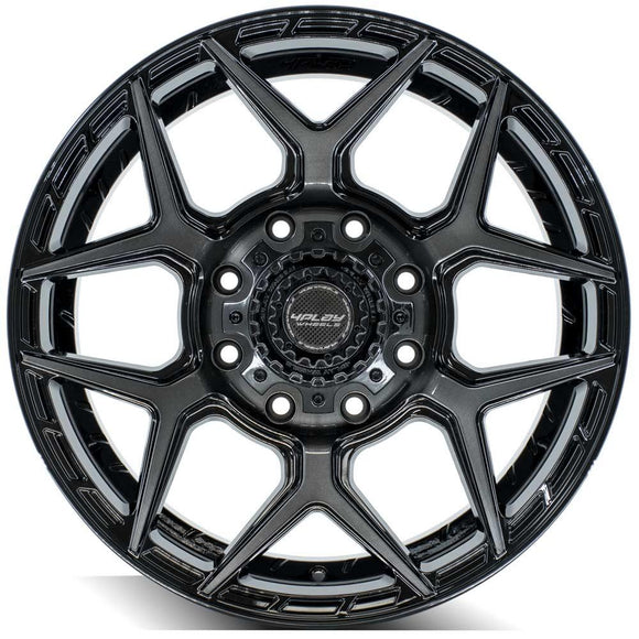 4Play Gen3 4P06 20x9 Black Brushed Face Tinted Wheel 8x170 ET0 CB124.9