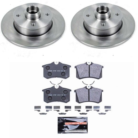 PowerStop Track Day Spec High-Performance Brake Pad and Rotor Kit