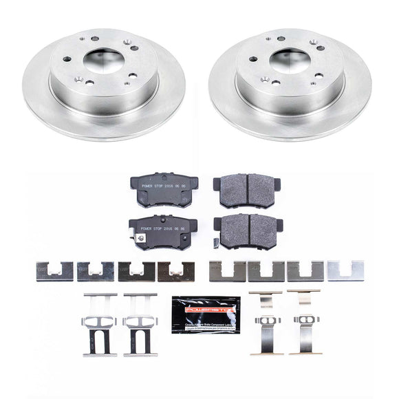 PowerStop Track Day Spec High-Performance Brake Pad and Rotor Kit
