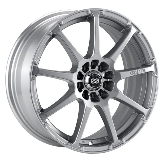 17x8 Enkei EDR9 Silver Wheel/Rim 5x100 5-100 17-8 ET38