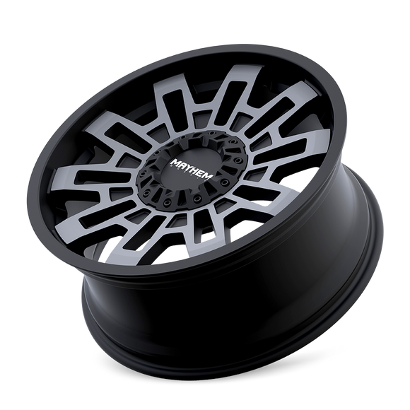 20x10 Mayhem 8113 Cortex Black Machined 5x139.7 5x150 5x5.5 ET-19 Wheel