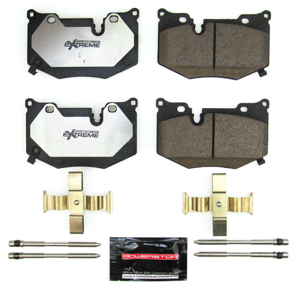 PowerStop Z26 Street Performance Carbon-Fiber Ceramic Brake Pads With Hardware