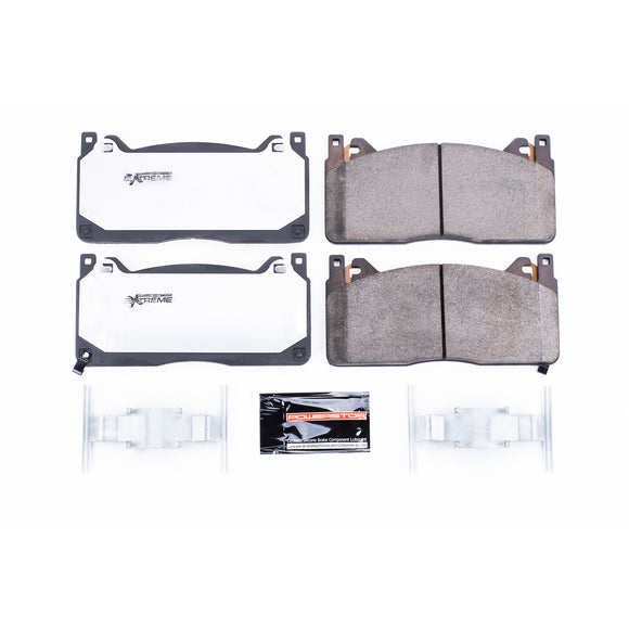 PowerStop Z26 Street Performance Carbon-Fiber Ceramic Brake Pads With Hardware