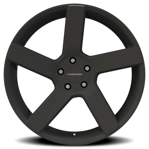 20x9 Vision 472 Switchback Satin Black Wheel 5x115 ET15 CB74.1