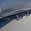 Westin Outlaw Drop Nerf Step Bars Powder Coated Textured Black Steel 20-14015