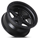 20x10 Lock Off-Road Olympus Matte Black Ring 6x135 ET-24 Wheel Rim-1