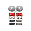 PowerStop Z23 Daily Driver Carbon-Fiber Ceramic Pads Drilled & Slotted Rotor & C