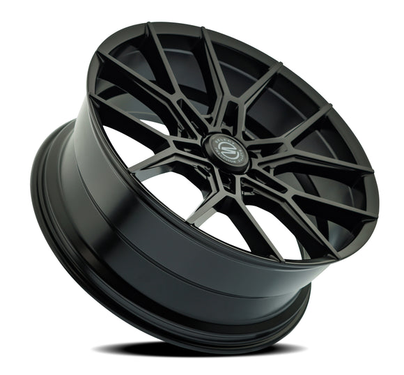 22x10 Select Precision Alloys ALPINE Satin Black Wheel 6x135 ET30 CB87.12