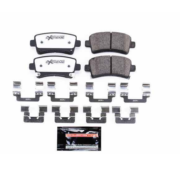 PowerStop Z26 Street Performance Carbon-Fiber Ceramic Brake Pads With Hardware