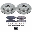 PowerStop OE Stock Replacement Low-Dust Ceramic Brake Pad and Rotor Kit