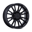 14X7 Msa Offroad Wheels M51 Thunderlips Black 4X137 4X156 ET10 Wheel Rim
