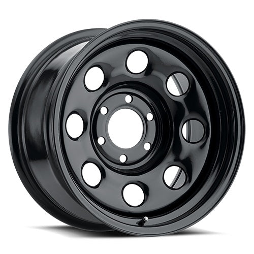 17x8 Vision 85 Soft 8 Gloss Black Wheel 5x127 ET-12 CB83