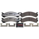 PowerStop Z36 Truck And Tow Carbon-Fiber Ceramic Brake Pads With Hardware