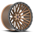 20x12 Vortek VRT-608 Apollo Matte Bronze 6x135 ET-44 CB106.1 Wheel