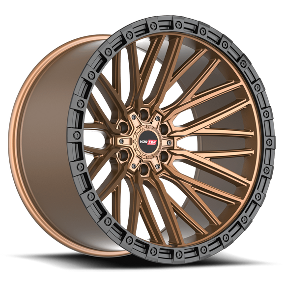 20x12 Vortek VRT-608 Apollo Matte Bronze 6x135 ET-44 CB106.1 Wheel