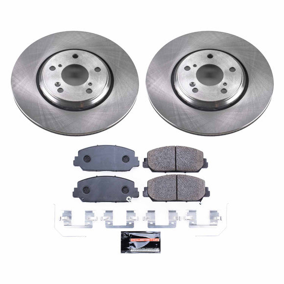 PowerStop Track Day High-Performance Brake Pad and Rotor Kit