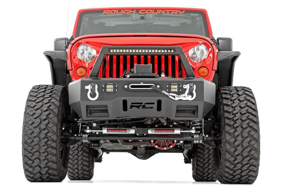 N3 Steering Stabilizer - Dual - 2-8 Inch Lift - Jeep Wrangler JK (07-18)