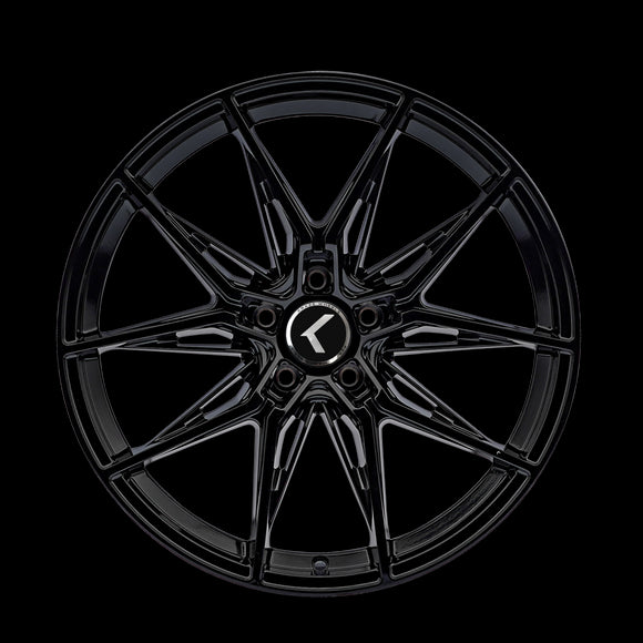 20x9 Kraze KR196 Evolve Gloss Black 5x120 ET35 Wheel Rim