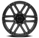 22x9.5 Arena Wheel Supreme Satin Black Wheel 6x139.7 ET20 CB106.1