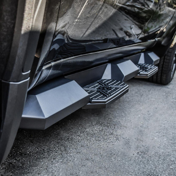 Westin HDX Xtreme Nerf Step Bars Powder Coated Textured Black Steel 56-24125