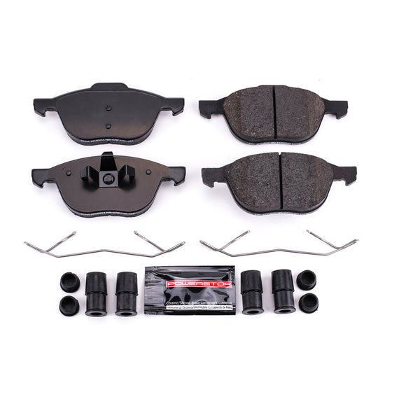 PowerStop Z23 Evolution Sport Carbon-Fiber Brake Pads With Hardware