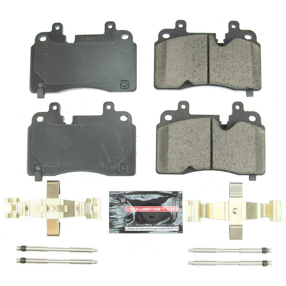 PowerStop Z23 Evolution Sport Carbon-Fiber Brake Pads With Hardware
