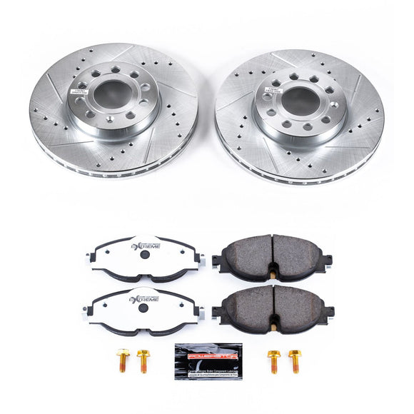 PowerStop Z26 Street Performance Ceramic Brake Pad and Drilled & Slotted Rotor K