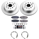 PowerStop Z23 Daily Driver Premium Carbon-Fiber Ceramic Brake Pad and Fully Coat
