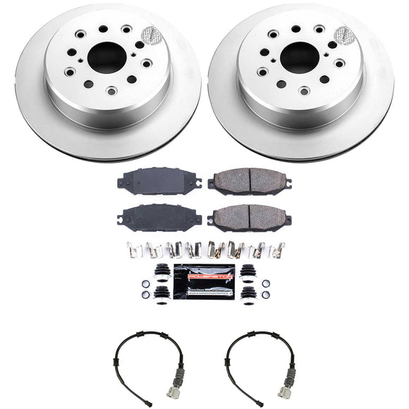 PowerStop Z23 Daily Driver Premium Carbon-Fiber Ceramic Brake Pad and Fully Coat