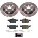 PowerStop OE Stock Replacement Low-Dust Ceramic Brake Pad and Rotor Kit