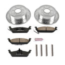 PowerStop Z23 Daily Driver Carbon-Fiber Ceramic Brake Pad and Drilled & Slotted