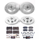 PowerStop Z23 Daily Driver Carbon-Fiber Ceramic Brake Pad and Drilled & Slotted