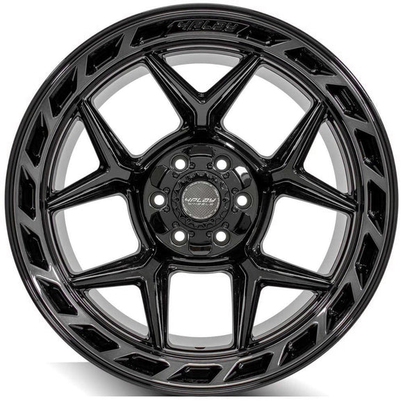 4Play Gen3 4P55 20x12 Black Brushed Face Tinted Wheel 6x135 ET-44 CB106.1