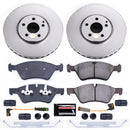 PowerStop Genuine Geomet Coated Rotor and Carbon-Fiber Ceramic Brake Pad Kit