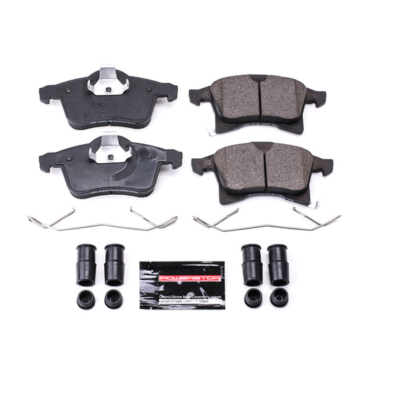 PowerStop Z23 Evolution Sport Carbon-Fiber Brake Pads With Hardware