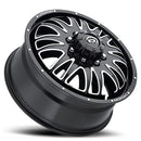 20x8.25 Vision 401 Rival Gloss Black Machined Face 8x210 ET-145 CB154.3