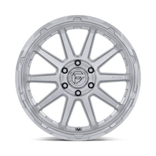 18x9 Fuel Off-Road FC887 Circuit Gloss Silver Machined Face 6x139.7 ET20 Wheel