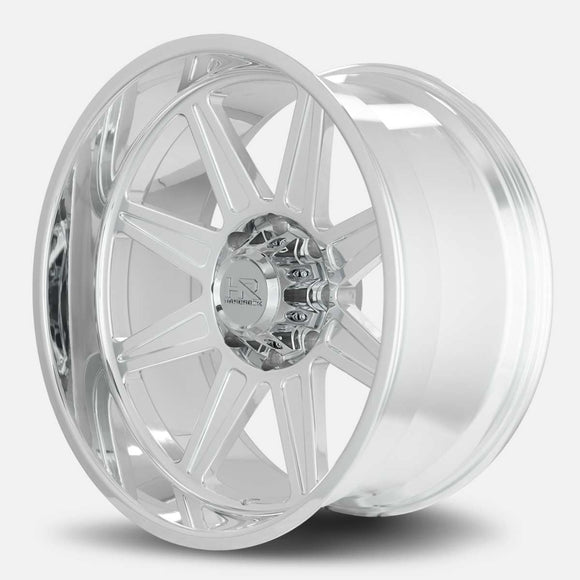 22x12 Hardrock H906 Polished 6x139.7 ET-51 wheel/rim