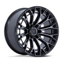 17x9 Fuel Off-Road FC882 Trax Gloss Black Machined Face 6x139.7 ET-12 Wheel