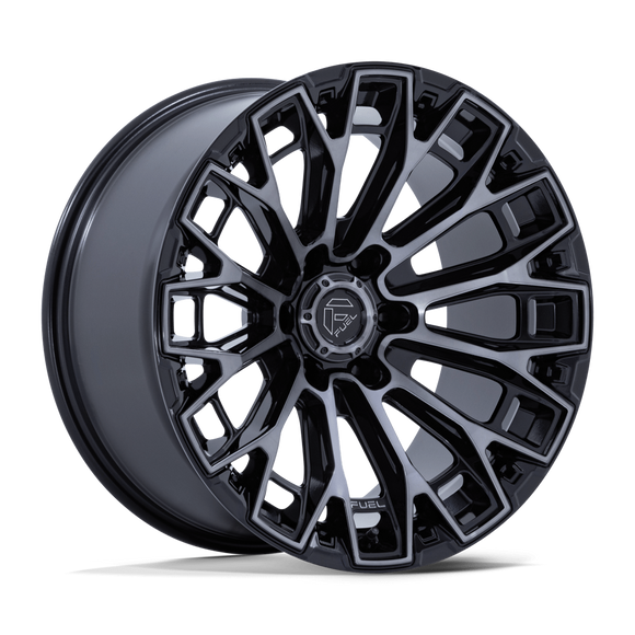 17x9 Fuel Off-Road FC882 Trax Gloss Black Machined Face 6x139.7 ET-12 Wheel