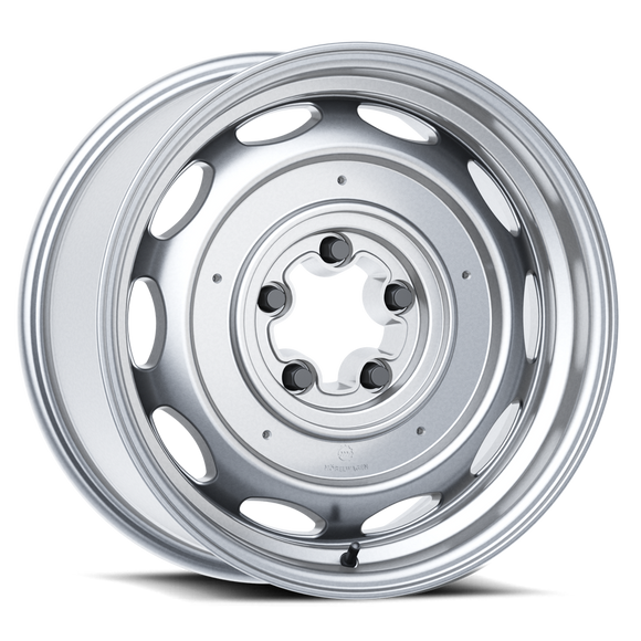 16x7.5 Mobelwagen 512S Interceptor Silver 5x112 ET23 CB68.2 Wheel