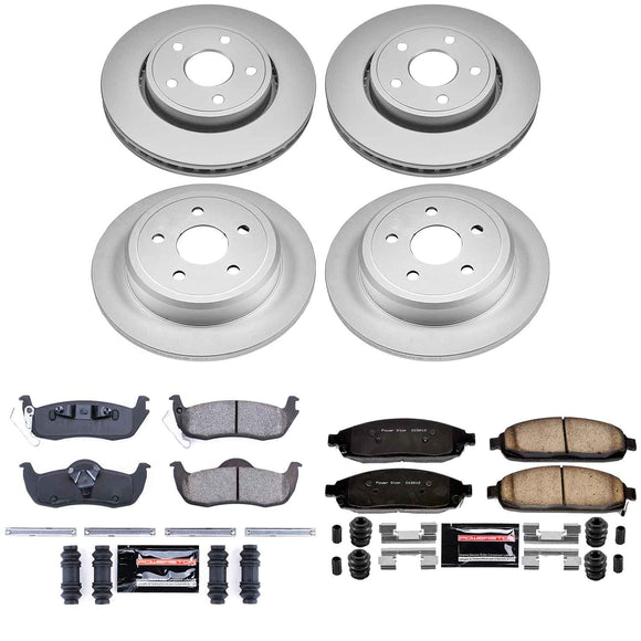 Z23 Daily Driver Premium Carbon-Fiber Ceramic Brake Pad and Fully Coated Rotor K