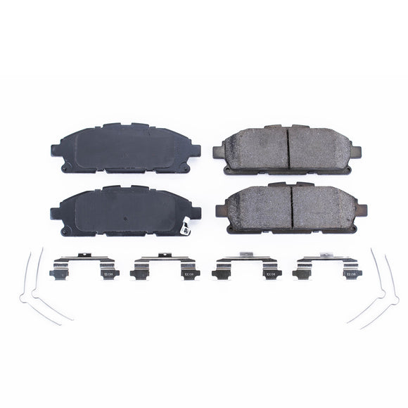 PowerStop Z17 Evolution Ceramic Brake Pads With Hardware